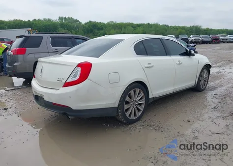 2013 Lincoln Mks Ecoboost z USA, uszkodzony, nr VIN 1LNHL9FT4DG604661